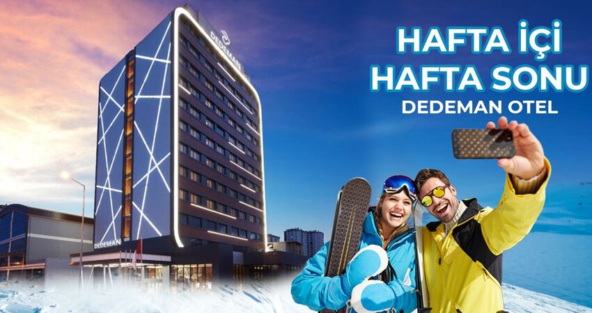 4* DEDEMAN OTEL (ESKİ DİVAN CITY) / ERCİYES KAYAK TURU 2 GECE KONAKLAMALI 2 TAM GÜN